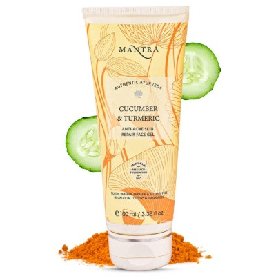 MANTRA CUCUMBER &TURMERIC FACE GEL 100ML