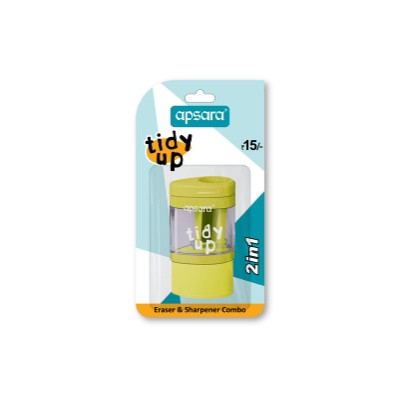 APSARA TIDY UP ERASER & SHARPNER 2IN1