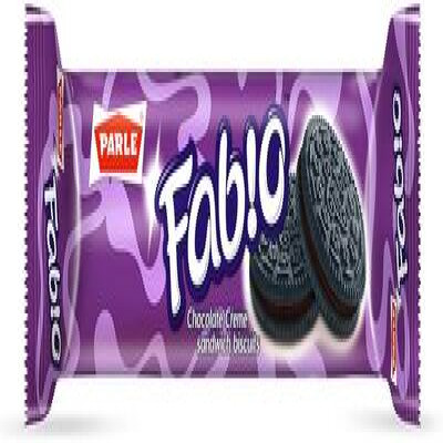 PARLE FABIO CHOCOLATE CREME SANDWICH BISCUITS 120G