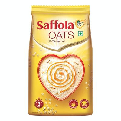 SAFFOLA OATS 100% NATURAL 1KG