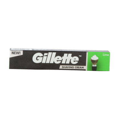 GILLETTE SHAVING CREAM LIME 30GM