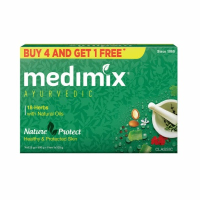MEDIMIX AYURVEDIC NATURE PROTECT SOAP SET 3*125G