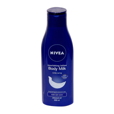 NIVEA NOURISHING LOTION BODY MILK DRY SKIN 200ML