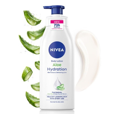 NIVEA ALOE HYDRATION BODY LOTION NORMAL SKIN 400ML