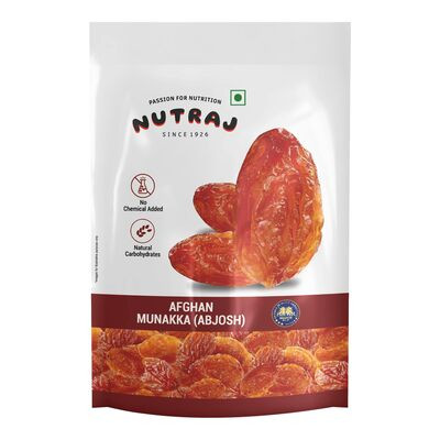 NUTRAJ AFGAN DRIED MUNAKKA 200G