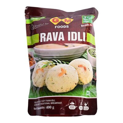 GM FOODS RAVA IDLI 400G
