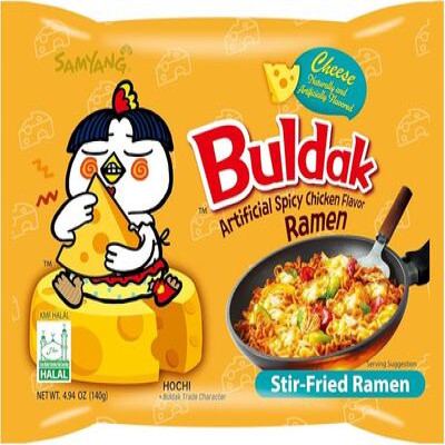 SAMYANG BULDAK CHEESE HOT CHICKEN FLAVOUR 140G