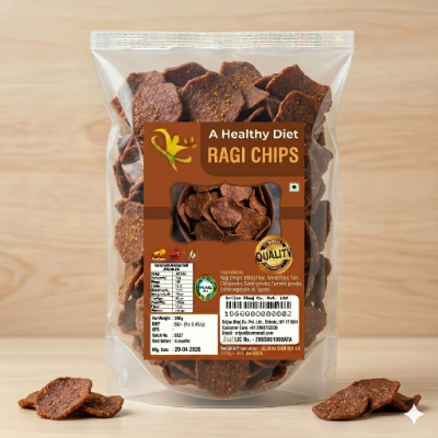 A HEALTHY DIET RAGI CHIPS 200G