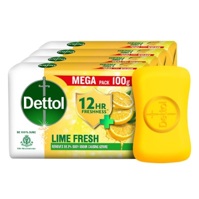 DETTOL SOAP LIME COOL 4*100G