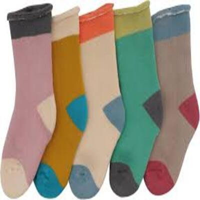 SUPERSOX KIDS WINTER SIMLA TWO TONE TERRY SIZE 5