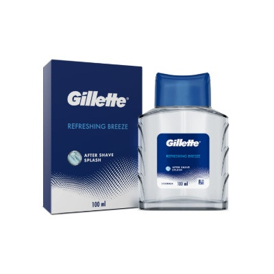 GILLETTE REFRESHING BREEZE AFTER SHAVE SPLASH 100M