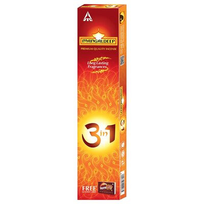 MANGALDEEP  3 IN 1 AGARBATIS RS 60