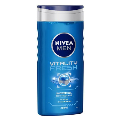 NIVEA MEN VITALITY FRESH SHOWER GEL 250ML