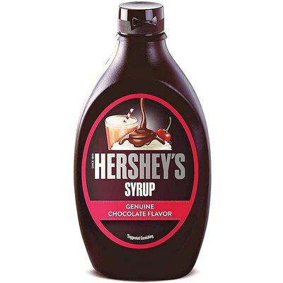 HERSHEYS SYRUP CHOCOLATE FLAVOUR 623G
