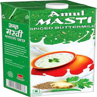 AMUL MASTI SPICED BUTTER MILK  1 LTR