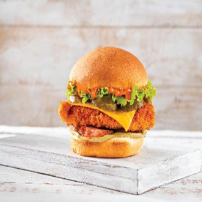 Butter Chicken Burger