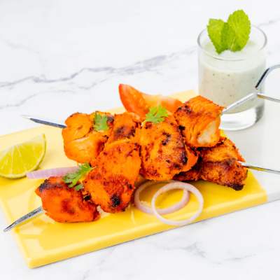 Tandoori Achari Chicken Tikka [6 Pieces]