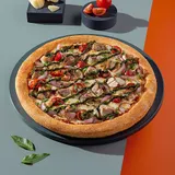 Napple Pesto Chicken Pan Pizza.