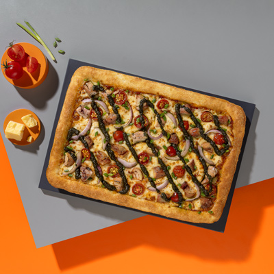 Chicken Pesto Pie.