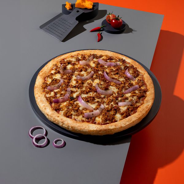 Chicken Keema Khansaa Pan Pizza