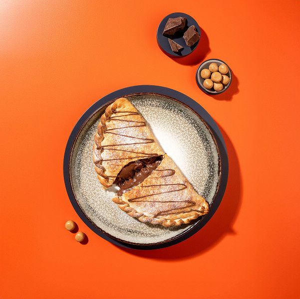 Hazelnut Caramel Calzone
