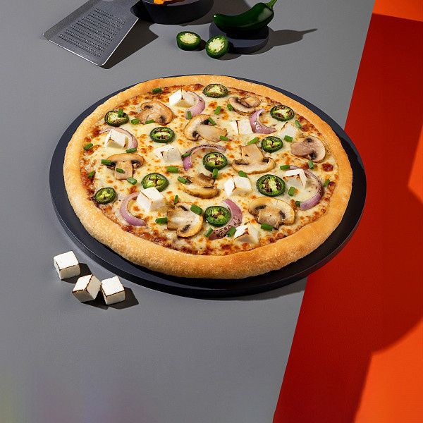 Texas BBQ Veg  Pan Pizza