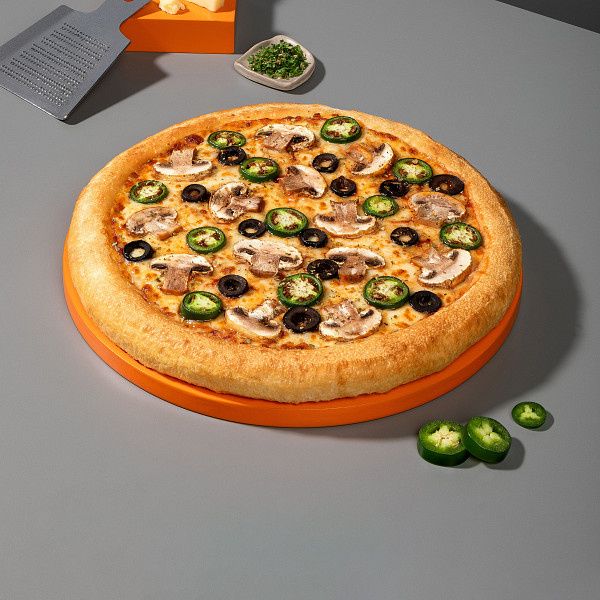 Rome Around Pan Pizza