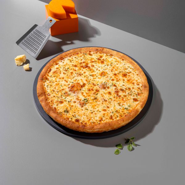 Double Cheese Margherita Pan Pizza