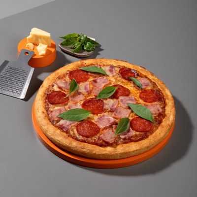 Exotic Meat Lovers Pan Pizza ( Pork )