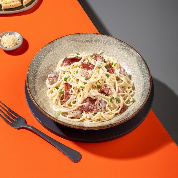 Carbonara Chicken & Bacon Pasta ( Pork )