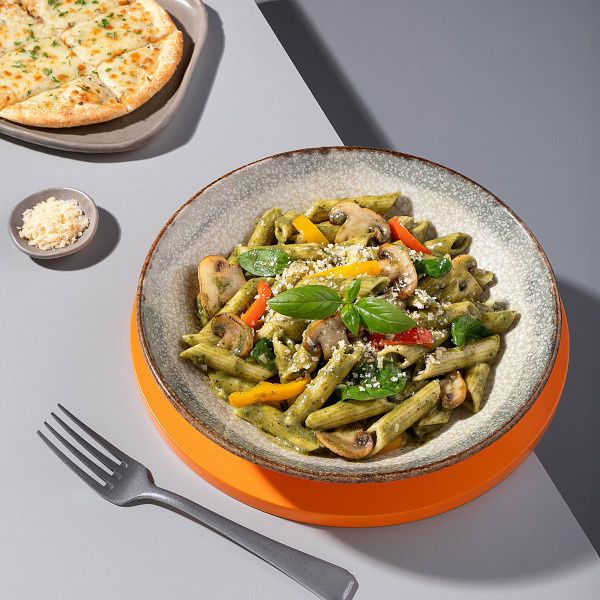 Vegetarian Pesto Pasta