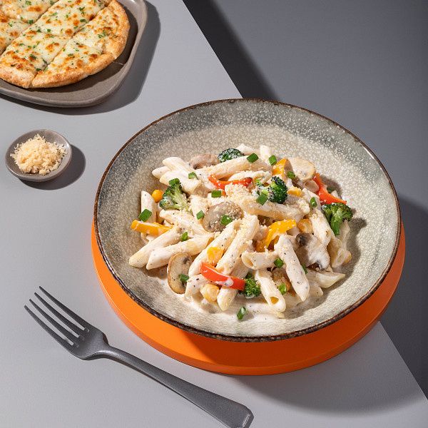 Veg Boscaiola Pasta