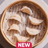 Whole Wheat Chicken Momos With Sauce (16 Pcs)