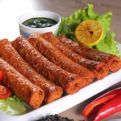 Woodfire Chicken Seekh Kebabs-500gm