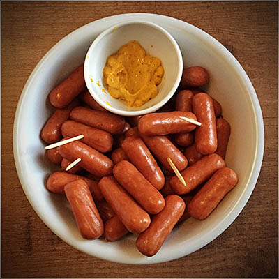 Chicken Smoked Cocktail Sausages 250g