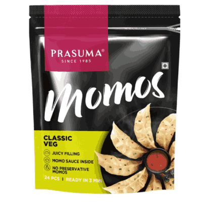 Prasuma Classic Veg Momos (24pcs)