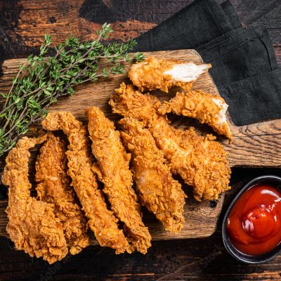 Crispy Chicken Strips Kfc Style (500G/Air Fry Or Deep Fry 500g )
