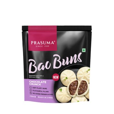 Prasuma Chocolate Crunch Bao Buns-2pcs