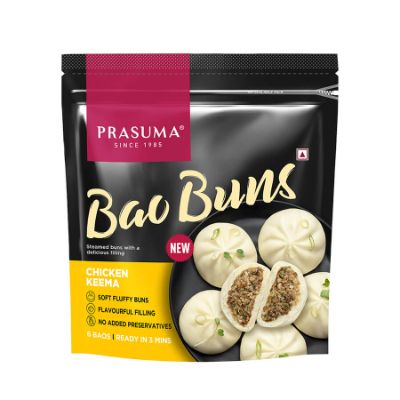 Parsuma Chicken Keema Bao Buns-6pcs