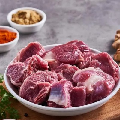 Mutton Boneless Tikka Cut Platinum Grade - 500g