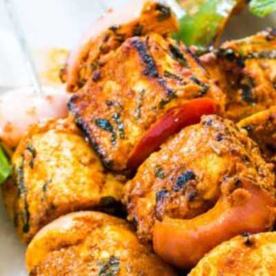 Tandoori Paneer Tikka  (500g)