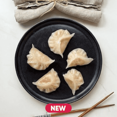 Tibetan Chicken Momos (10 Pc) With Sauce