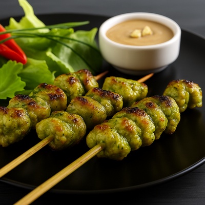 Marinated Lemongrass Chicken Skewers -300gm