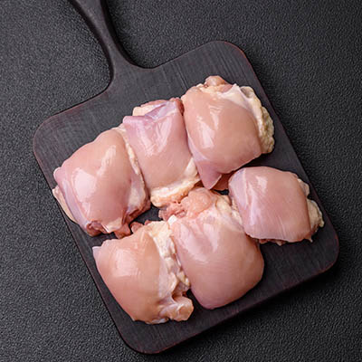 Premium Chicken Thigh With Bone 500g
