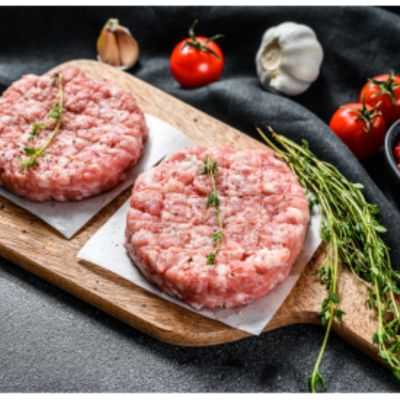 100%  Raw Chicken Patties - Cajun Southwest (2 Patties/250g)