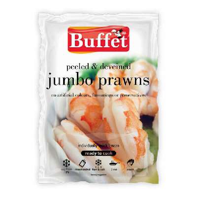 Buffet Jumbo Prawns (250g / 20 To 22 Pcs)