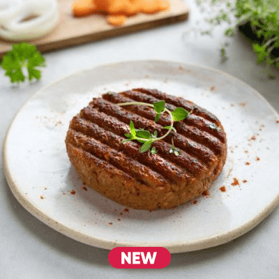 Grilled Veg Burger Patty(4pieces)