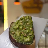 Sourdough Basil Pesto Panner Toast