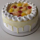 Strawberry, Pineapple And Lychee Mixed Cake