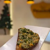 Sourdough Corn N Spinach Toast